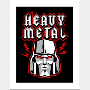 HEAVY METAL MEGATRON Posters and Art